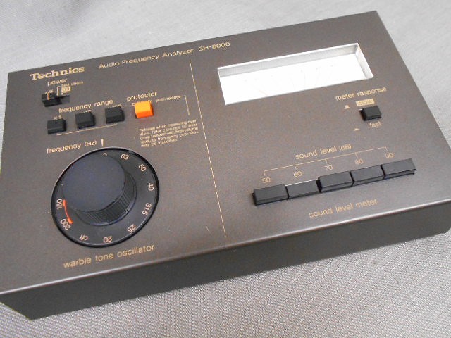 その他 Technics Audio FrequencyAnalyzerSH-8000 □Technics Audio Frequency Analyzer SH-8000 オーディオ機器 家電