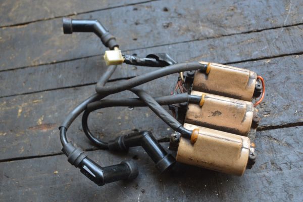 当時物 純正 GT380 イグニッションコイル 0002 GT550