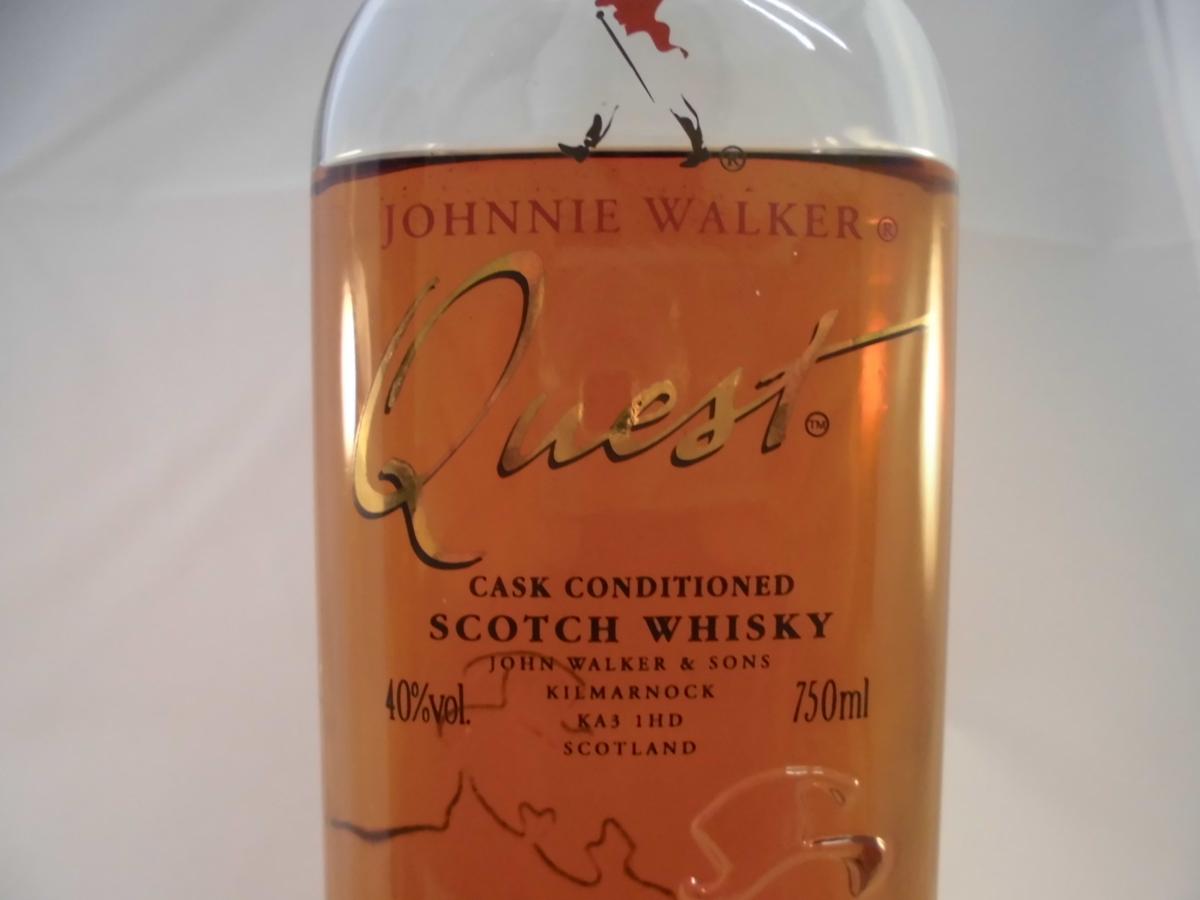 ☆古酒☆JOHNNIE WALKER QUEST/ジョニーウォーカー クエスト ※液面低下 