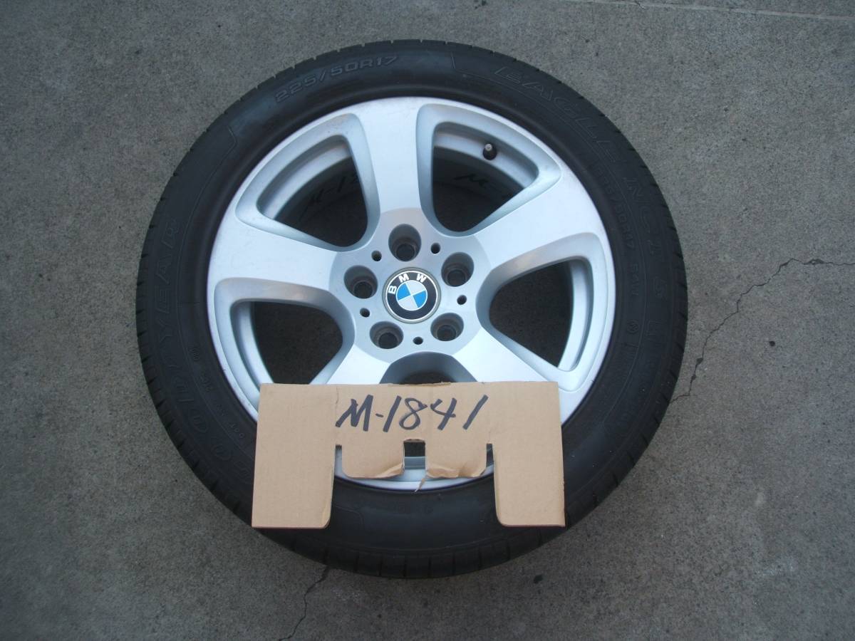 専用です。 BMW E60後期？タイヤホイール1本 M-1841＊ ホイール・タイヤサイズ変更