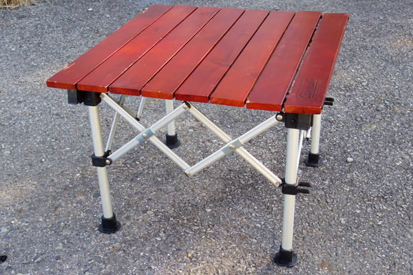 Coleman コールマン＞ Natural Wood Roll Table 110 ナチュラルウッド