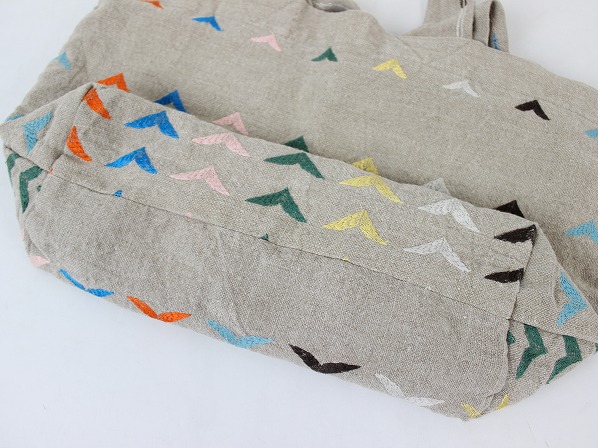 mina perhonen ミナペルホネン bird bird パニーニバッグ*ベージュ 