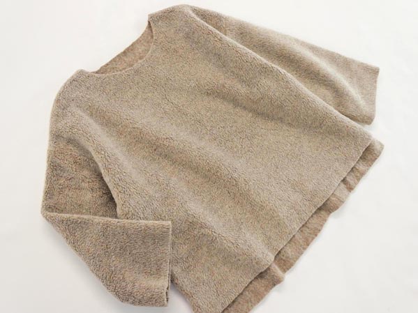 MAKIE マキエ ボア カットソー 4Y(100cm)/ベージュ ◇□ ☆ hhc5