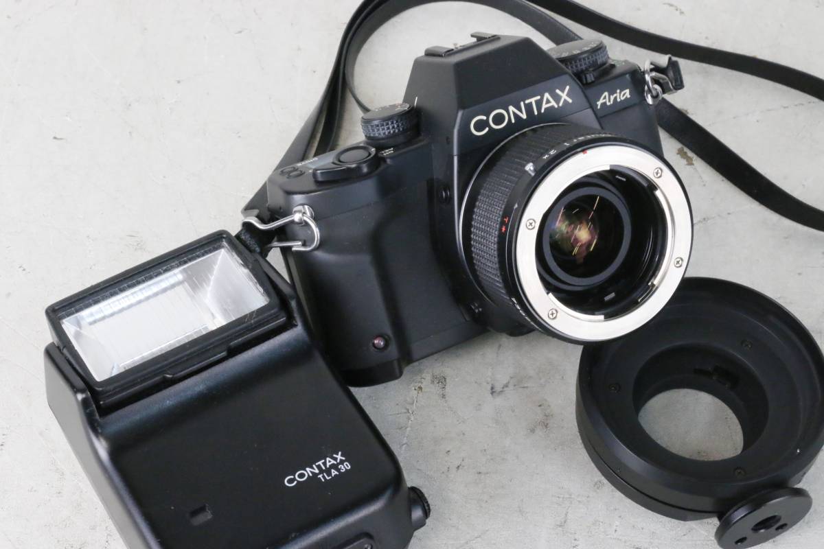 G61◇CONTAX コンタックス Aria + Carl Zeiss Mutar1 2x ジャンク