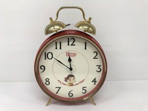 ペコちゃん、ポコちゃん 目覚まし時計 2体 ペコちゃん 時計のYahoo