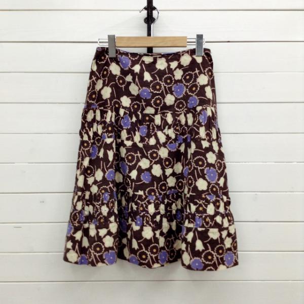 MARNI フラワープリント フレアスカート MARNI（マルニ） 【美品