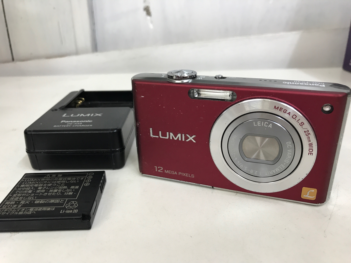  電源確認済 Panasonic DMC-FX40 LUMIX パナソニック デジタルカメラ デジカメ(パナソニック)｜売買されたオークション情報、yahooの商品情報をアーカイブ公開 - オークファン パナソニック