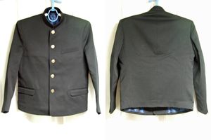 新品 セミ短ラン 引っかかれ 変形学生服 Kingdash サイズM 