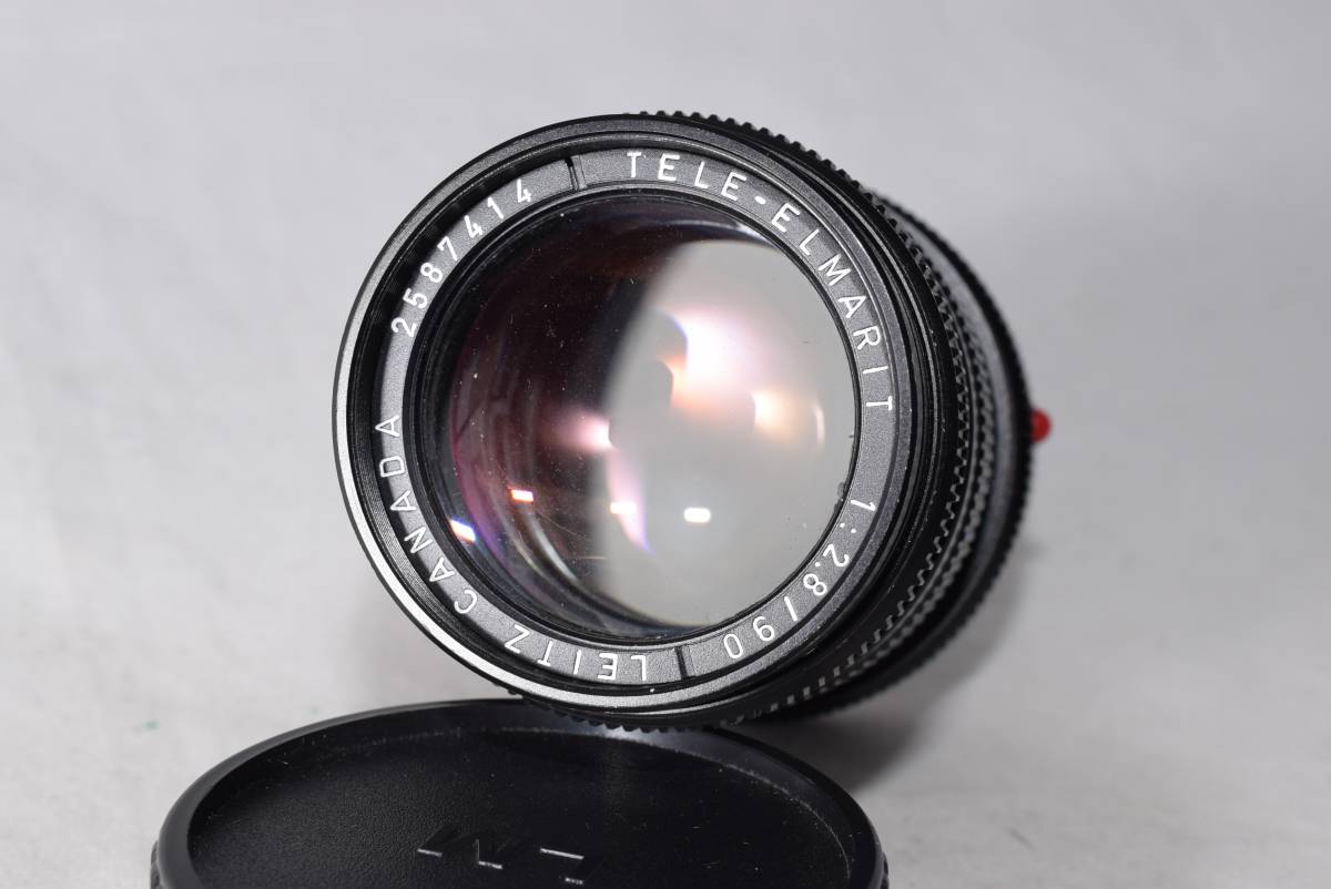 ☆希少美品☆ライカ Leica TELE-ELMARIT M 90mm F2.8　LEITZ CANADA★テレエルマリート★M-マウント