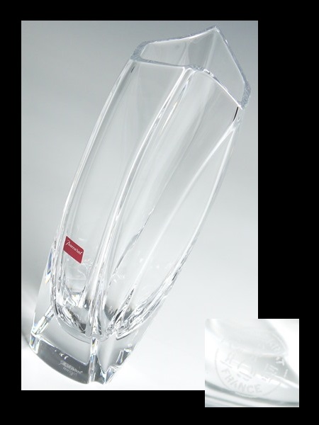 ジベルニー バカラ Baccarat 花瓶 giverny ベースはクロード・モネの