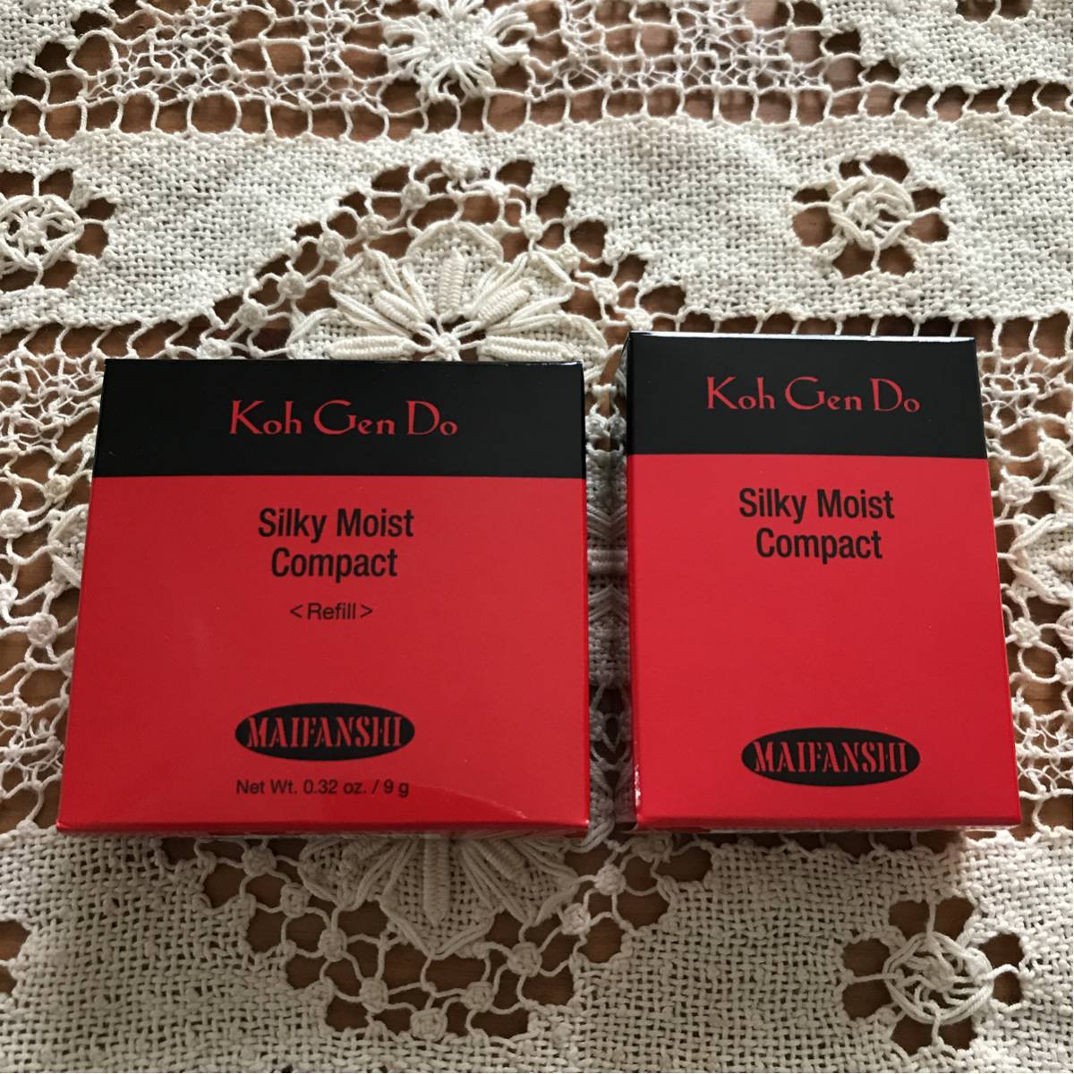 新品◆即決◇江原道 シルキーモイストコンパクト ファンデーション レフィル コンパクトケース(2段式)セット◇113