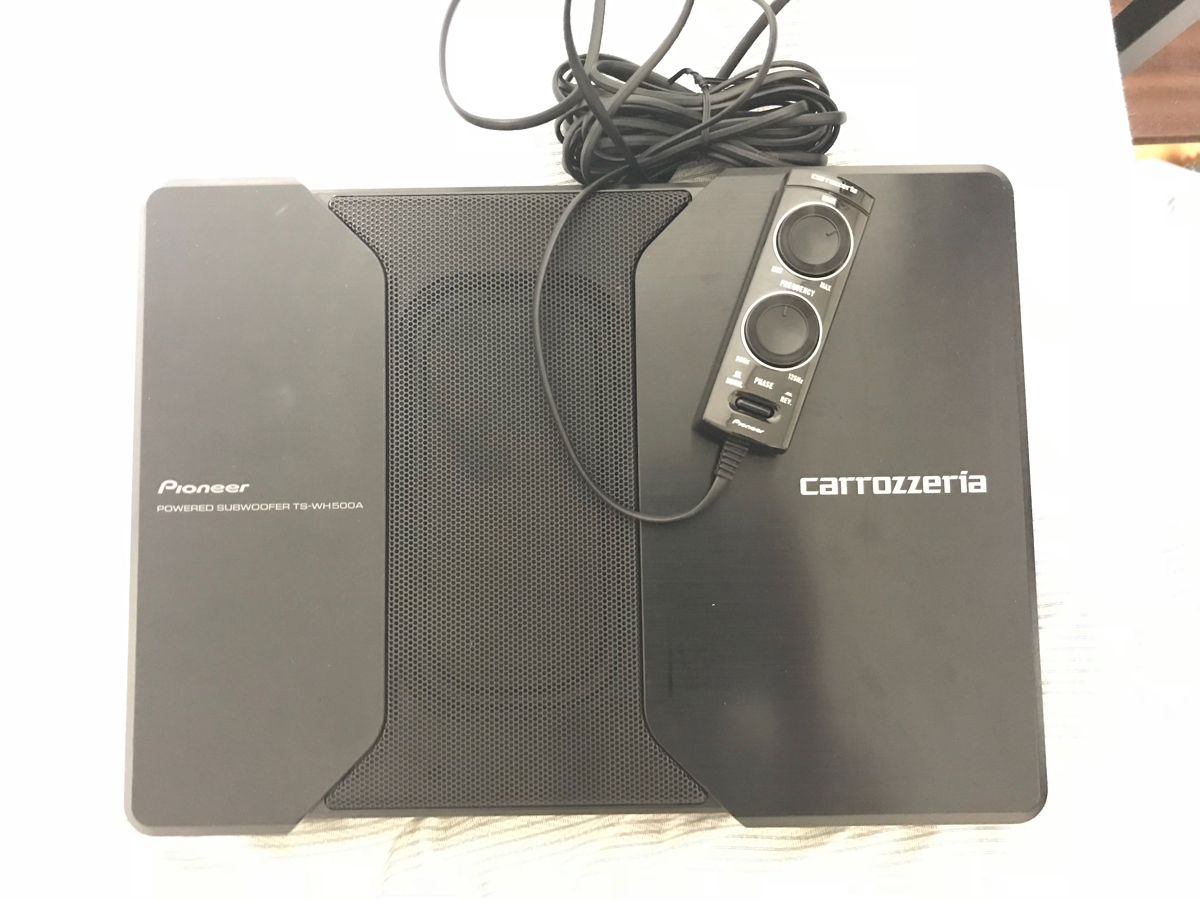 カロッツェリア パスワードサブウーファーTS-WH500A