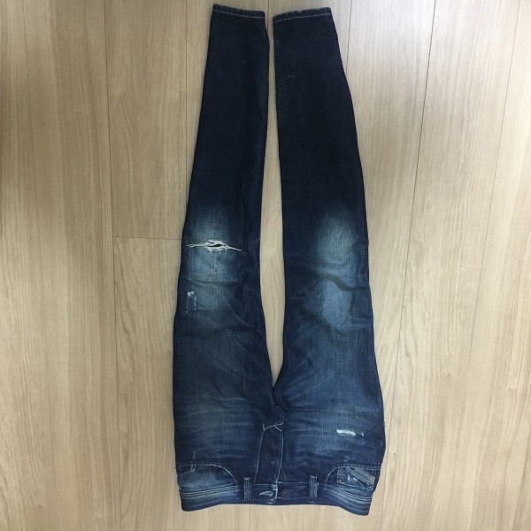 DIESEL ペイント加工 ハイエンドモデル DIESEL D.N.A.高級デニムライン 