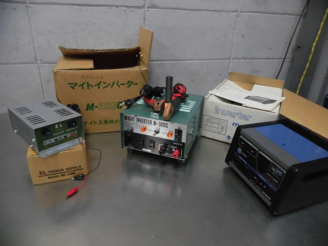 マイトインバーター　ＥＬ駆動　ＤＣ12Ｖ　まとめて　ジャンク