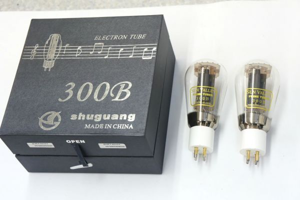 H08808】未使用 SUN VALLEY Prime Tubes 300B サンバレー 真空管 2本組