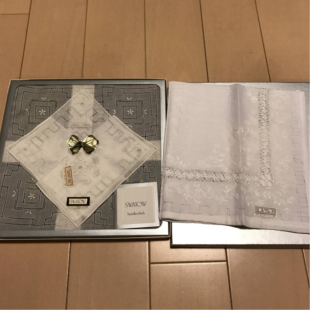  スワトウ刺繍ハンカチ 三枚(女性用)｜売買されたオークション情報、yahooの商品情報をアーカイブ公開 - オークファン 女性用