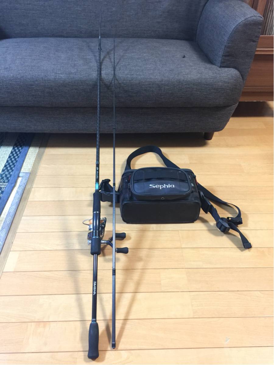 ダイワ エメラルダス ロッド リール セフィア エギストッカー セット エギング