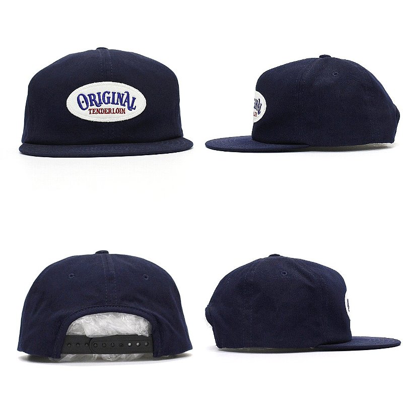 【美品】 TENDERLOIN テンダーロイン T-TRUCKER CAP D トラッカー キャップ 紺 ネイビー ワッペン
