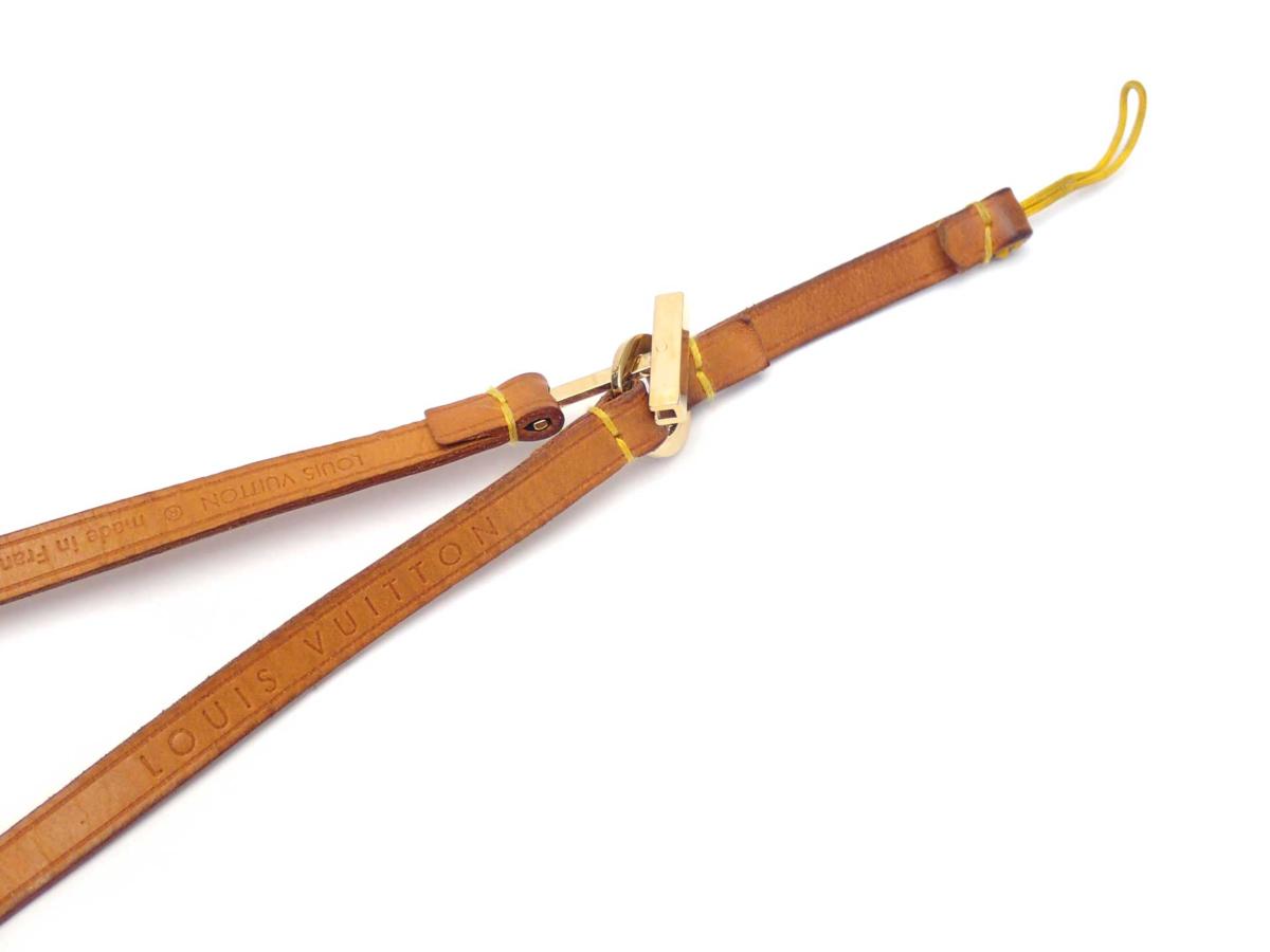 ◎LOUIS VUITTON ルイ・ヴィトン ヌメ革 コリエ・テレフォン ジャポン M63055 ネックストラップ スマホ 携帯ストラップなどに_7