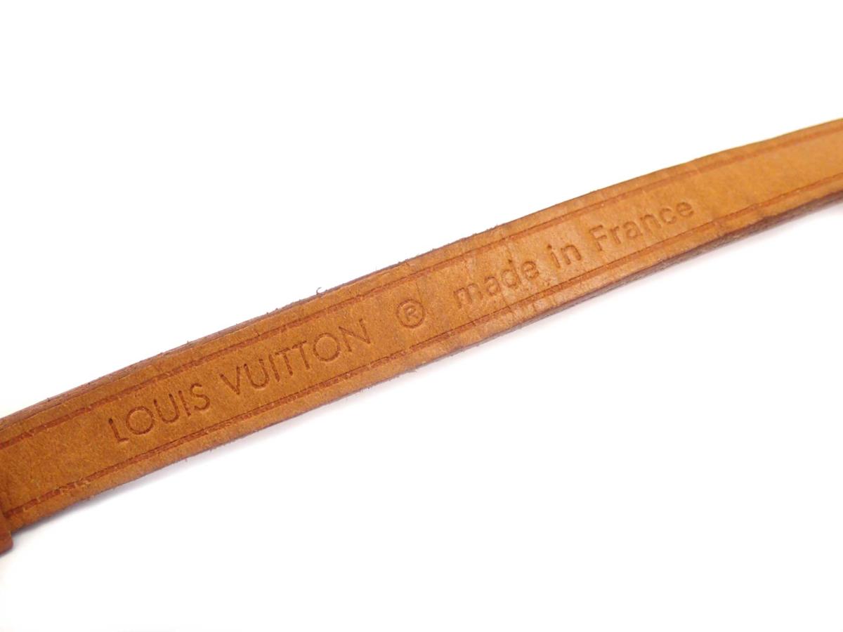 ◎LOUIS VUITTON ルイ・ヴィトン ヌメ革 コリエ・テレフォン ジャポン M63055 ネックストラップ スマホ 携帯ストラップなどに_9