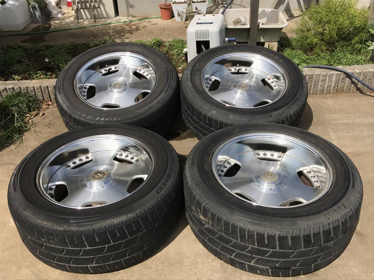 ロデオドライブ 9.5J-12 10J-18 139.7 6H 深リム 275/55R19 ピレリ 