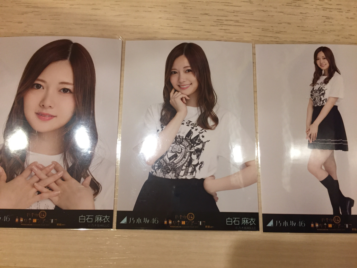 乃木坂46 白石麻衣 真夏の全国ツアー2017 新潟.ver ライブT Tシャツ 3