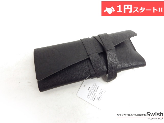 ヨウジヤマモト Yohji Yamamoto 黒レザー 眼鏡ケース 商品の説明Yohji