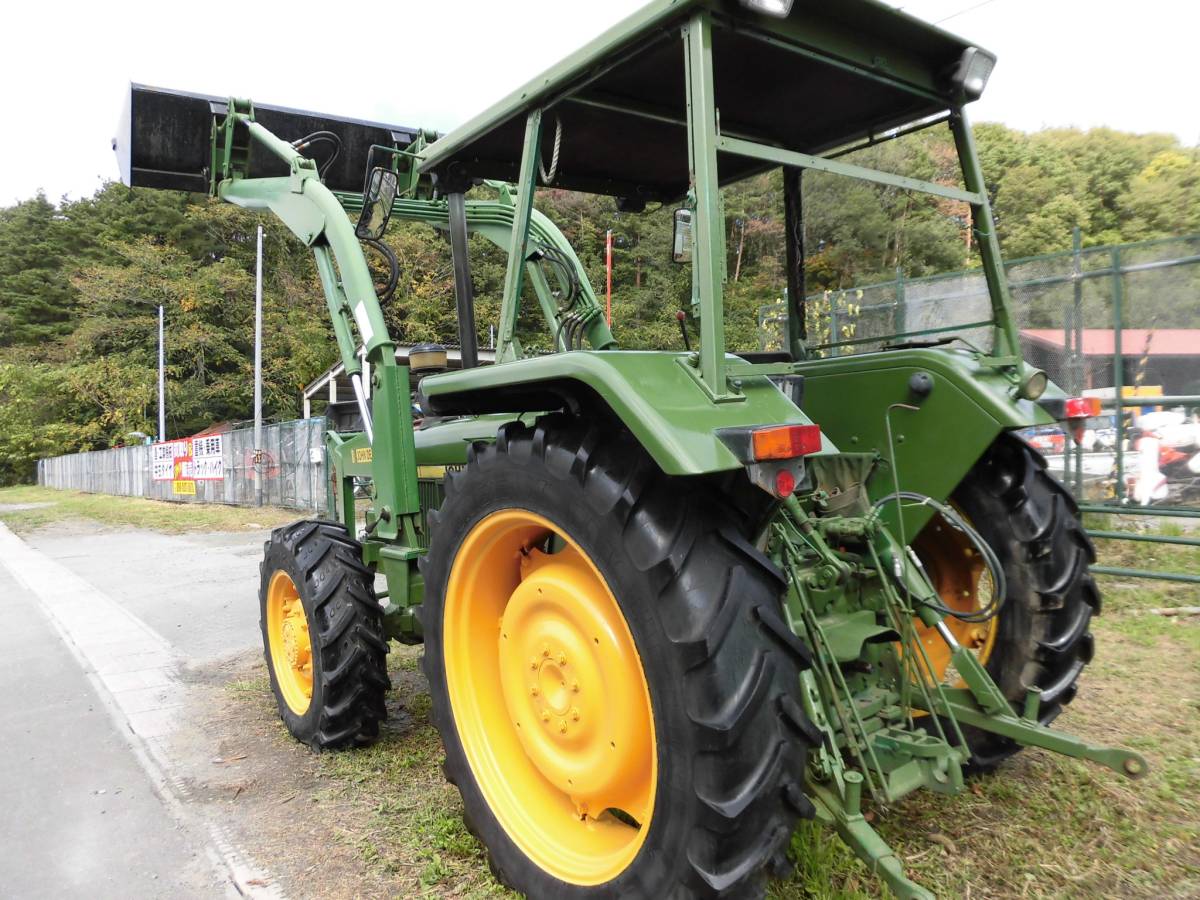 John Deere ジョンディア トラクター 1140d ローダー 4wd 整備済 60馬力 ヤンマージョンディア 青森 車体 売買されたオークション情報 Yahooの商品情報をアーカイブ公開 オークファン Aucfan Com
