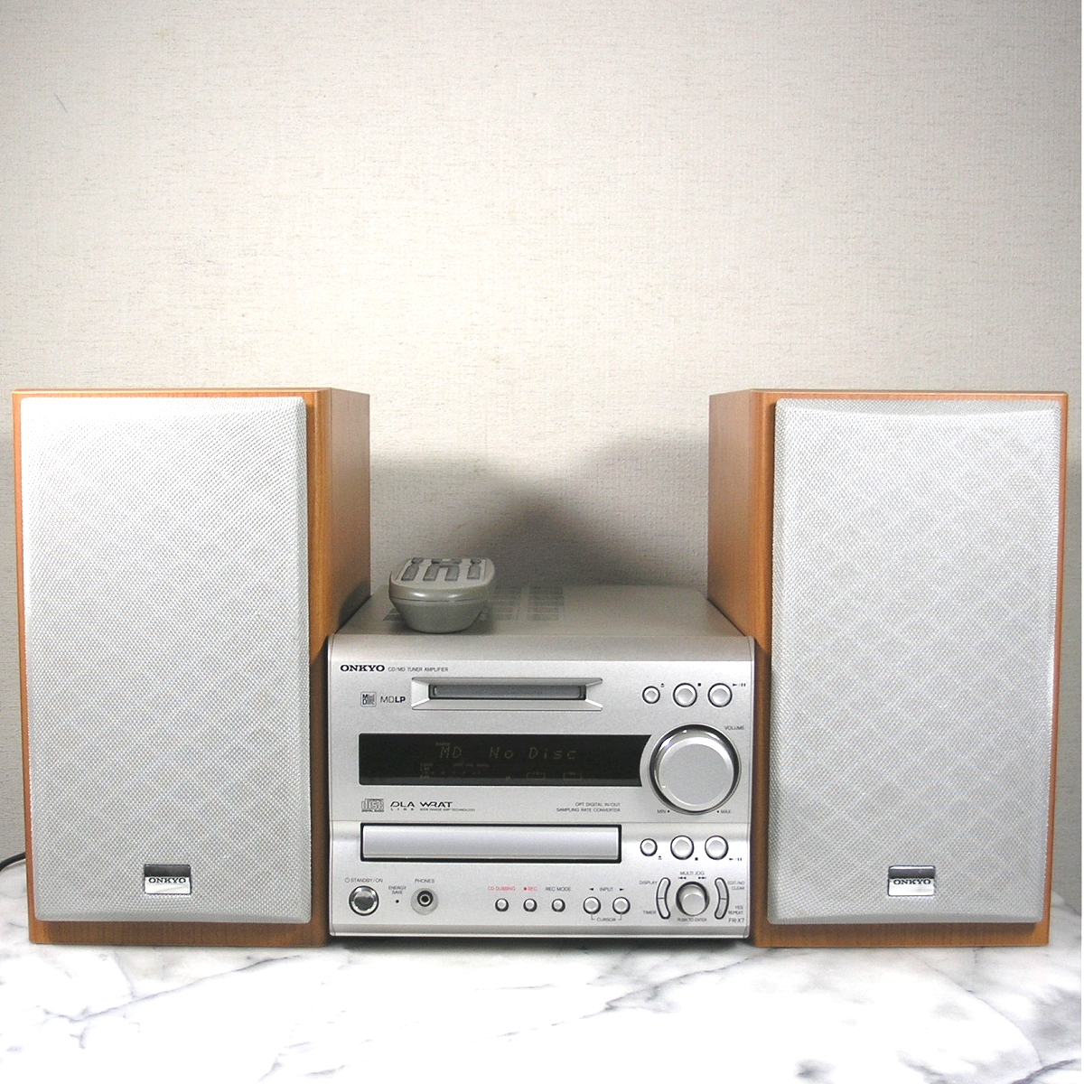 (smilecat) ONKYO FM/AM/CD/MD FR-X7+D-SX7ペア 動作美品★★★