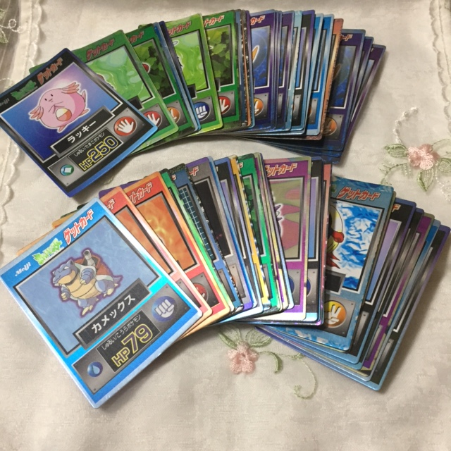 Yahoo!オークション ☆明治 ポケモン ゲットカード 48枚セット☆初期