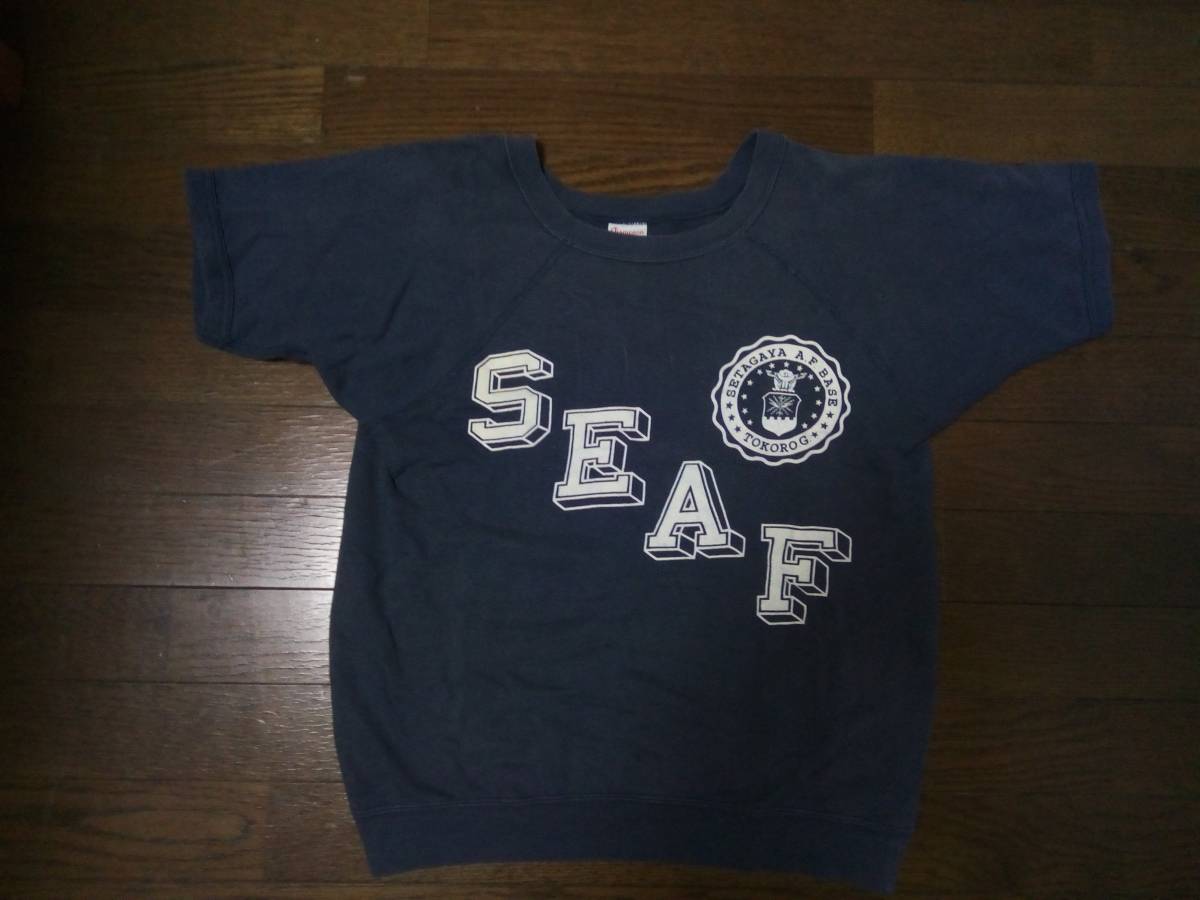 CHAMPION×世田谷ベース 別注 半袖スウェット SEAF 所ジョージ チャンピオン