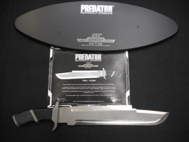 プレデター映画公開20周年記念限定ナイフ