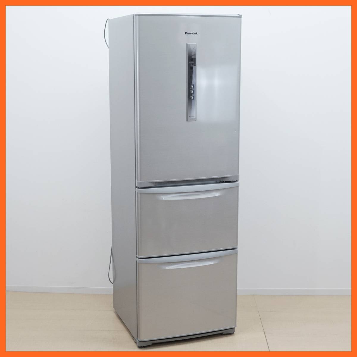 【パナソニック】3ドア 冷蔵庫 365L NR-C37CM-S 2014年★送料無料★