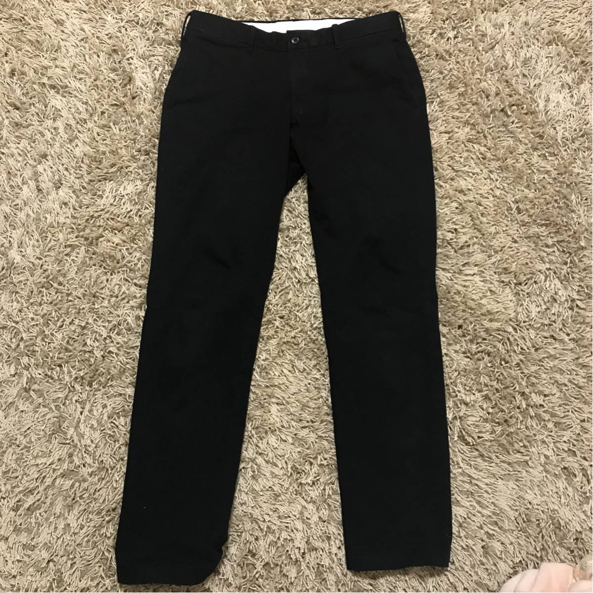 無印良品 オーガニックコットン縦横ストレッチチノスリムパンツ メンズ 79 黒 ボトムス 売買されたオークション情報 Yahooの商品情報をアーカイブ公開 オークファン Aucfan Com