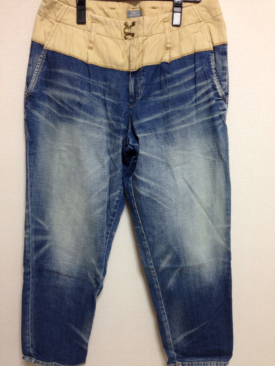 kolor beacon カラービーコン 切り替え デニムパンツ サイズ2