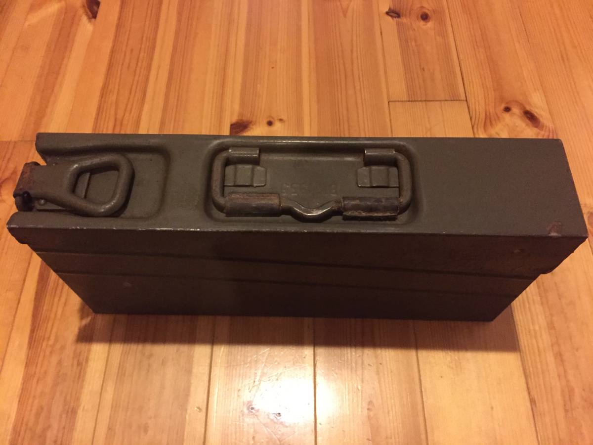 MG3　弾薬箱 7.62㎜NATO　MG42　ドイツ連邦軍　アーモボックス