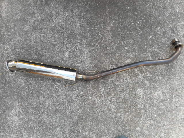 社外　ダウンマフラー　カブ　シャリー　メーカー不明