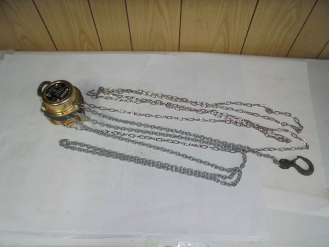 象印チェンブロック HM250㎏ ホイストマン (中古品) 小型軽量 チェーンブロック