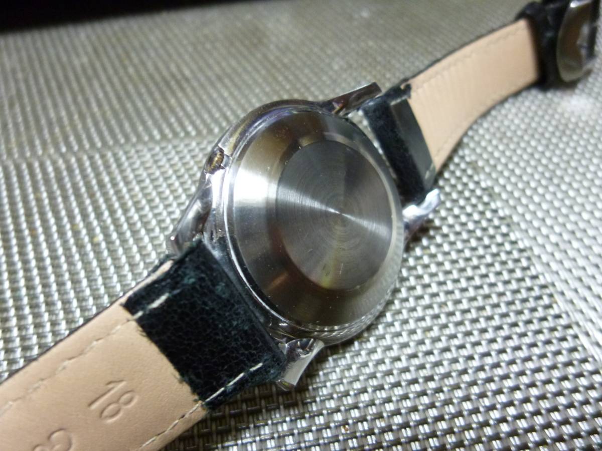 ☆動作品 SEIKOMATIC Self Dater 24石☆自動巻き腕時計☆15022E ゴールド色
