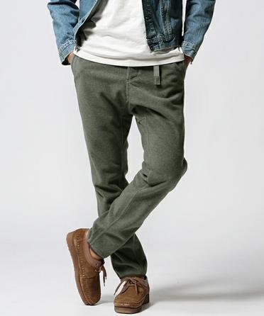 GRAMICCI×BEAMS 別注 フリースナローパンツ S グレー グラミチ ビームス コラボ