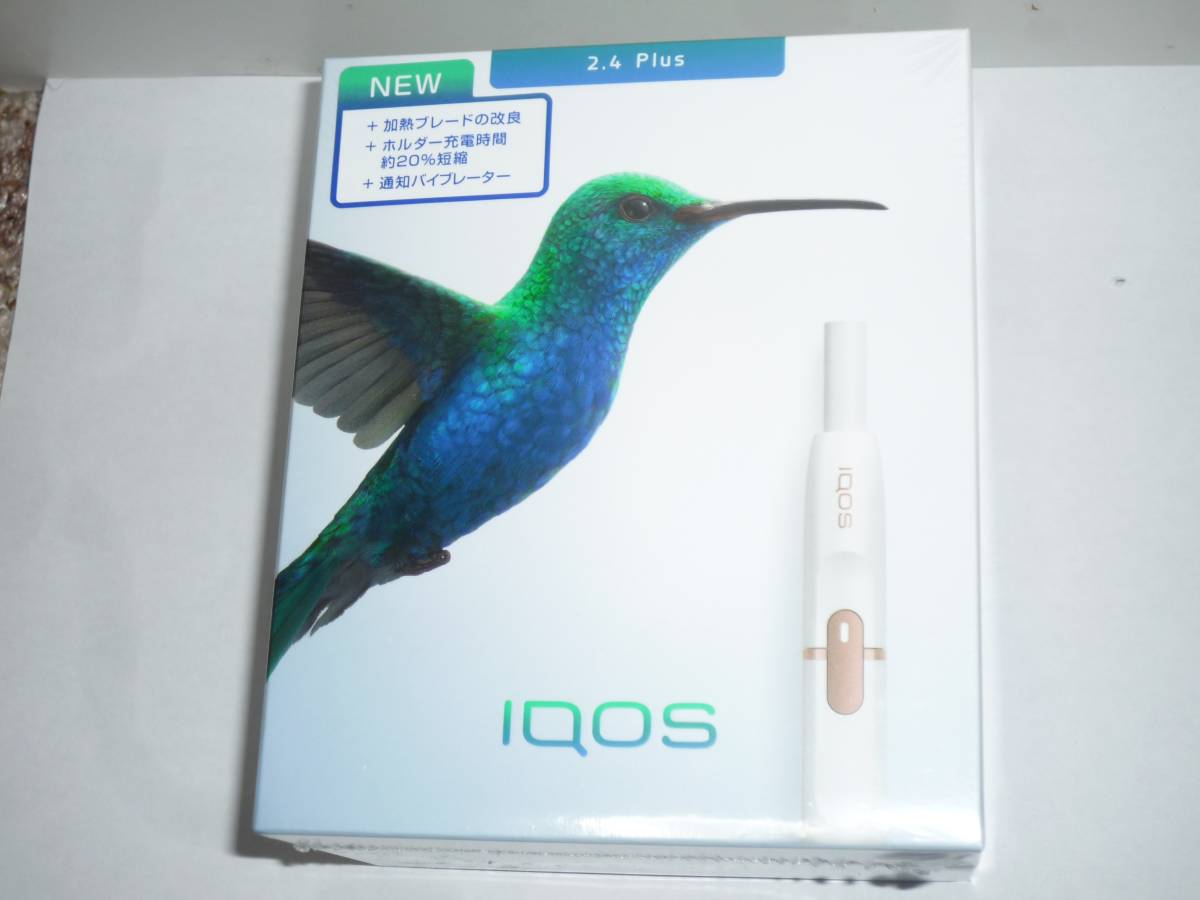アイコス 2.4 Plus ホワイト IQOS iQOS - : 本体 新型 電子タバコ 新品 