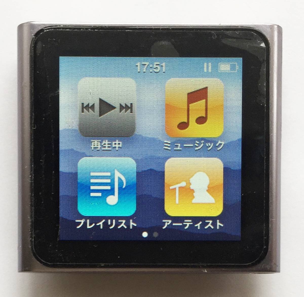 Appleアップル 中古Apple iPod nano 8GB MC688J 管理番号A4 第6 Apple