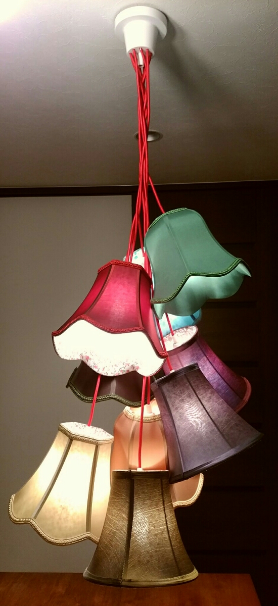 送込　ペンダントライト 9灯 サルーン フラワー 9 saloon flower 9 ディティール DETAIL 2471 インテリア照明 天井照明 ペンダントランプ