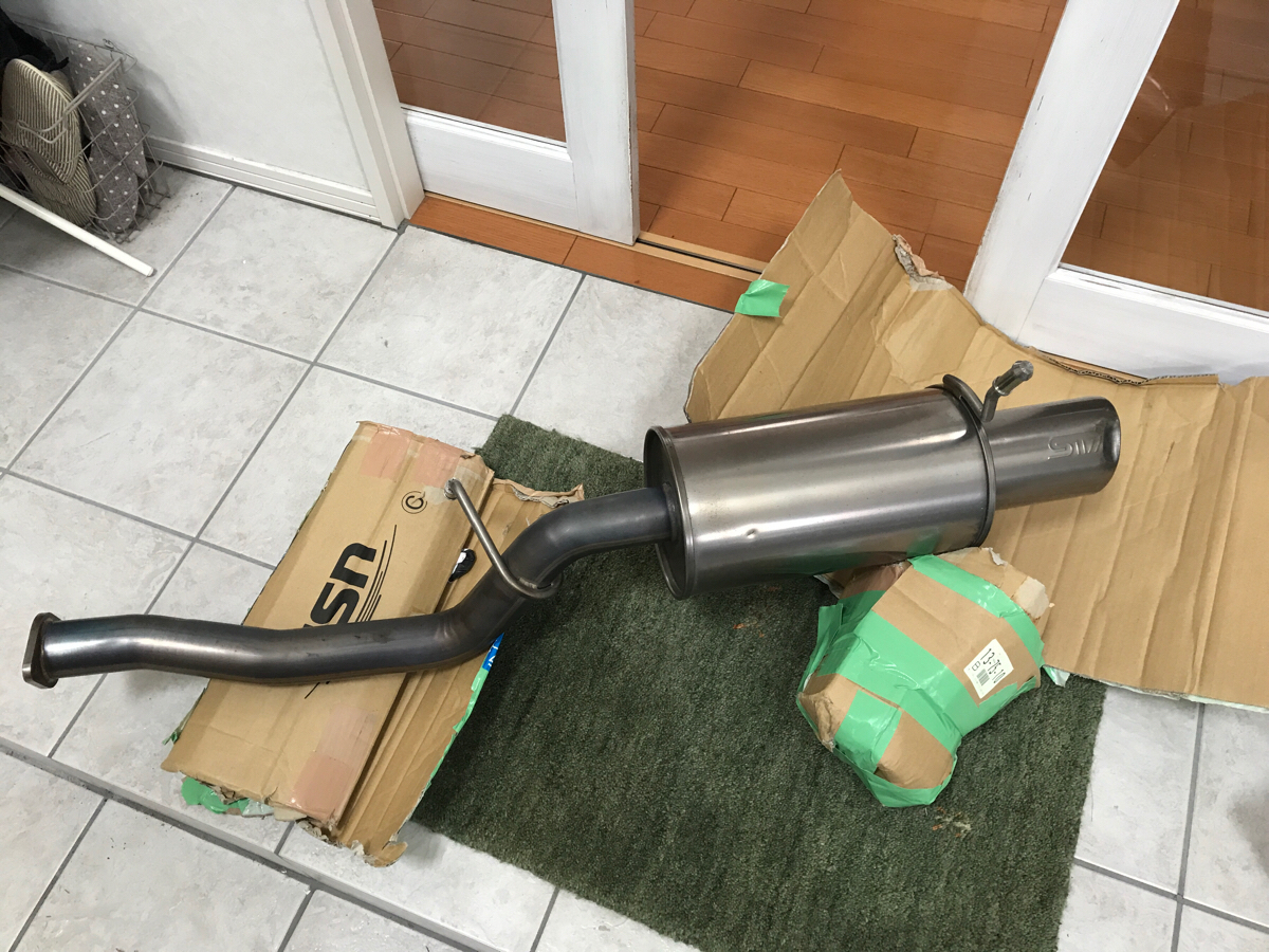 インプレッサ WRX STI S203/S204 オプションチタンマフラー GC8 GDB GDA 他流用に