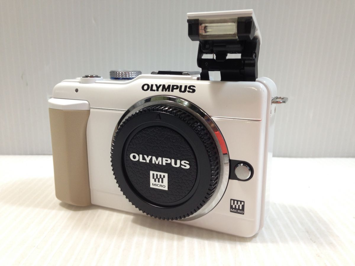 [ジャンク品]OLYMPUS PEN Lite E-PL1S ジャンク】 OLYMPUS オリンパス PEN Lite E-PL1s ホワイト 白色 レンズ