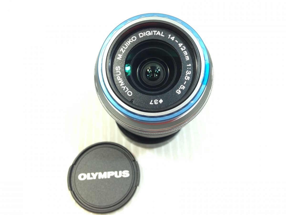 ジャンク】 OLYMPUS オリンパス PEN Lite E-PL1s ホワイト 白色 レンズ