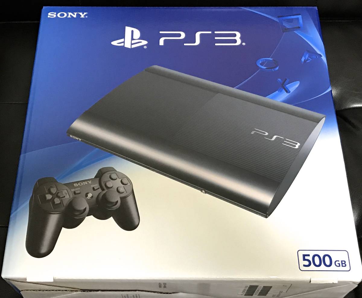 ■新品■PlayStation3 本体 CECH-4300C 500GB チャコール・ブラック 保証付き
