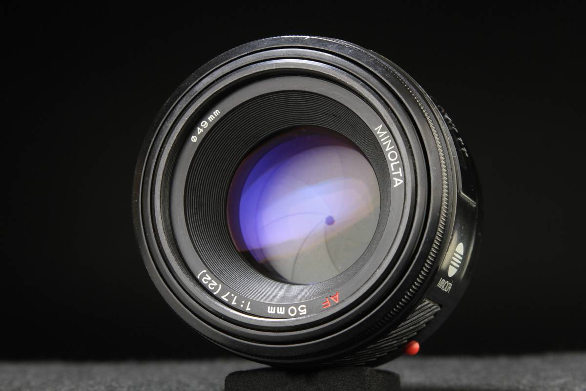 光学系綺麗 MINOLTA AF 50mm F1.7 Aマウント フルサイズ 作動問題無し