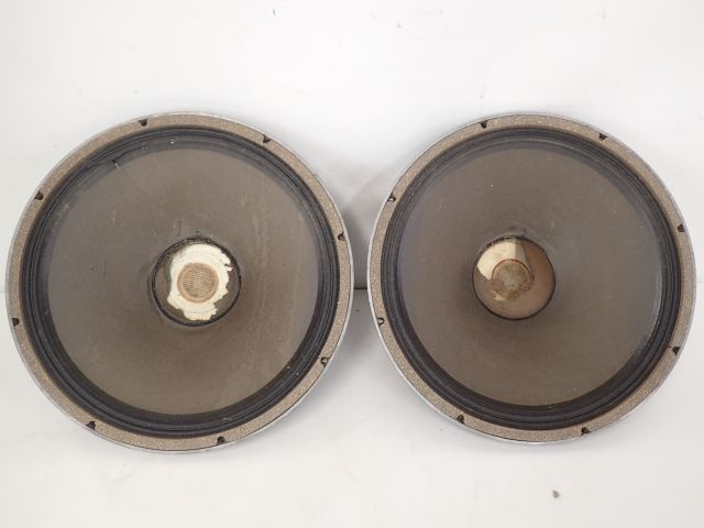 安心の定価販売 名機 JBL 130A 38cmコーン型ウーファーユニット ペア 8