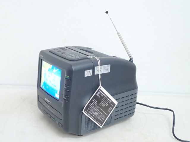 SONY ブラウン管トリニトロン6型ポータブルナビゲーション/CDカラー